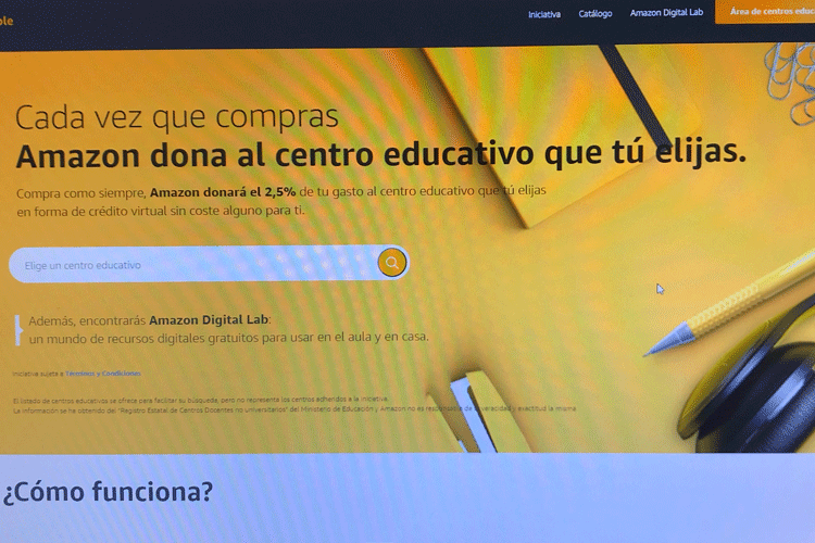 Un ‘clic’ para ayudar al cole